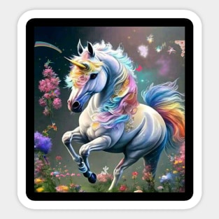 Be Unique Be A Unicorn Sticker